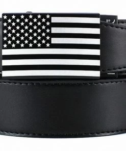 NexBelt Classic Series Buckle: USA Black