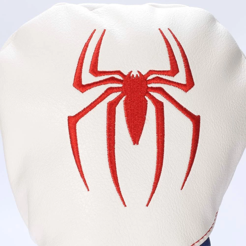 HNM Golf Volf Golf Red White Blue Leather Spider Headcovers - Image 6