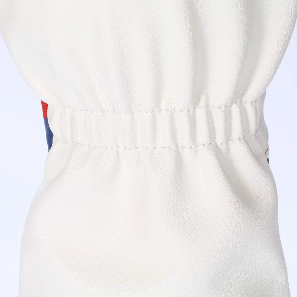 HNM Golf Volf Golf Red White Blue Leather Spider Headcovers - Image 8