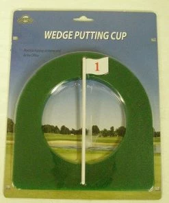 J&M Wedge Putting Cup Putting Training Aid - On Course