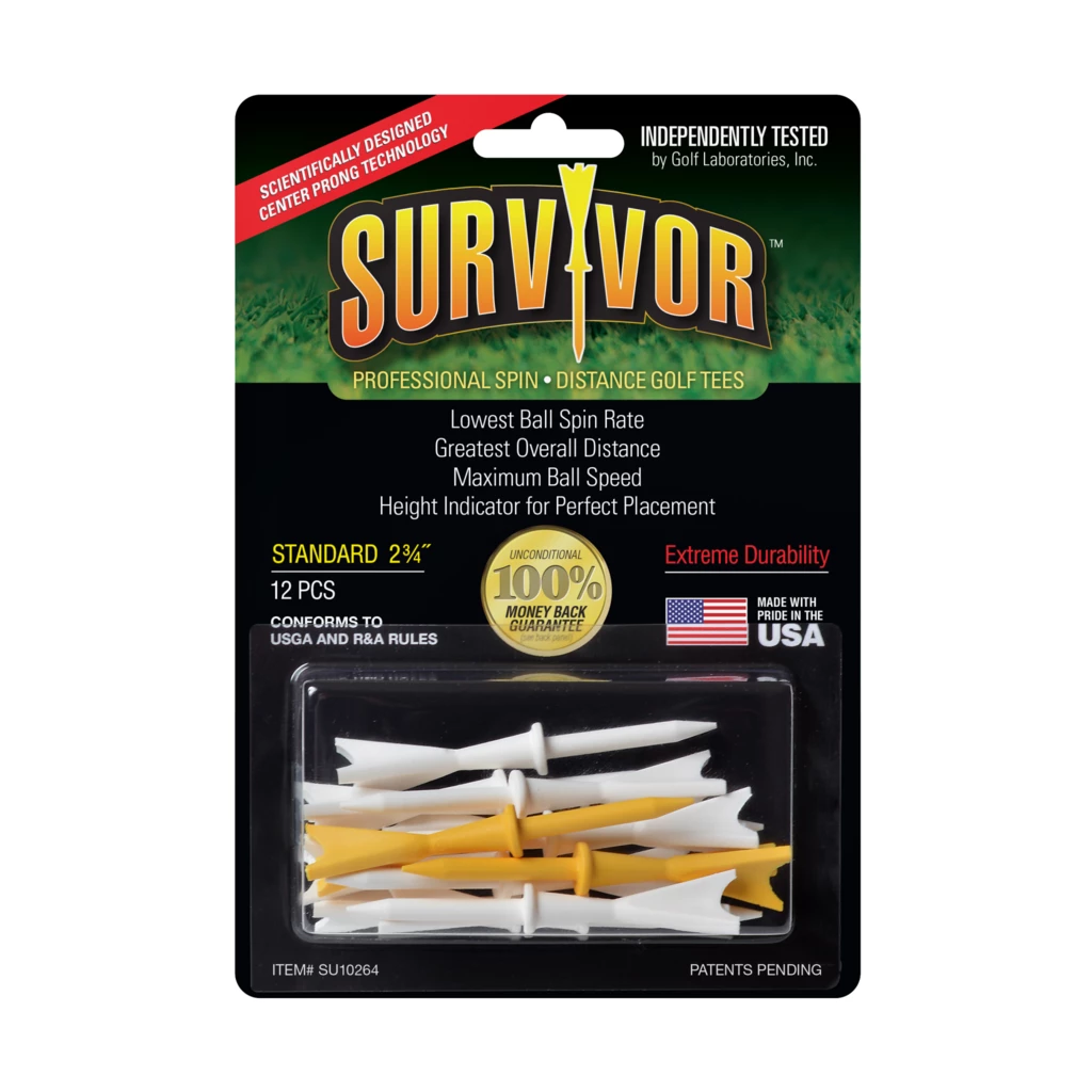 Proactive Survivor Professional Spin Distance Golf Tees - Image 2