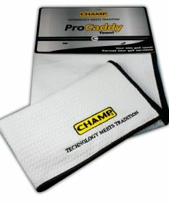 Hireko Champ Pro Caddy Golf Towel White
