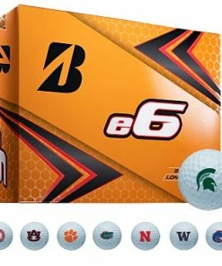 Bridgestone E6 NCAA Licensed Golf Balls