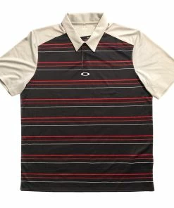 CaddiesShack Oakley Golf Mens Ordnance Short Sleeve Polo