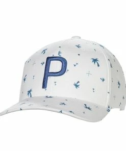 Cobra Golf Puma Palms Pattern Snapback Golf Cap
