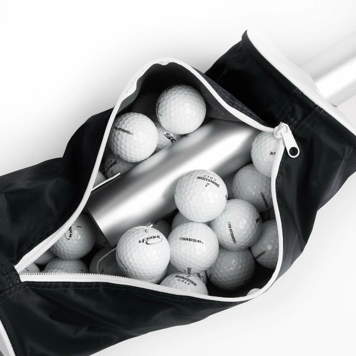 Hireko Intech Golf Ball Shag Bag With Aluminum Handle And Frame - Image 7