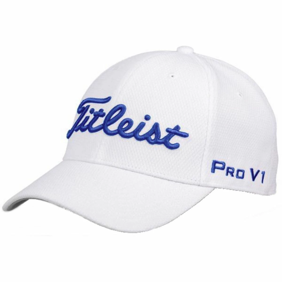 Hireko Titleist Golf Tour Elite Fitted Hat - White/Royal